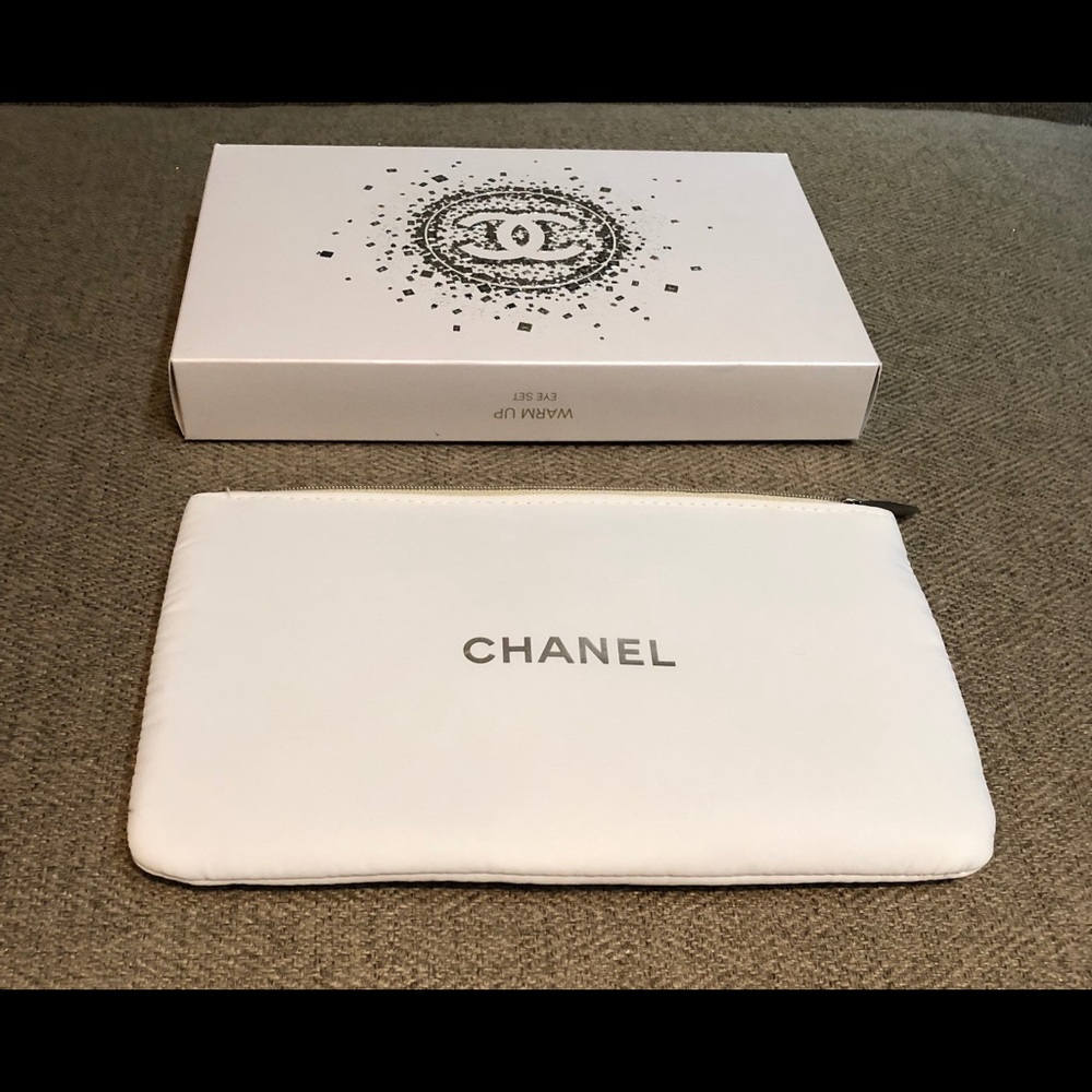 Chanel Elegant Signature Pouch NEW in box